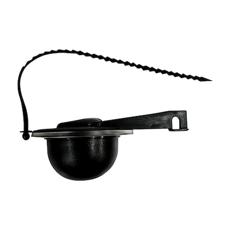 Cato Cato Adjustable Flapper Black Plastic C380100